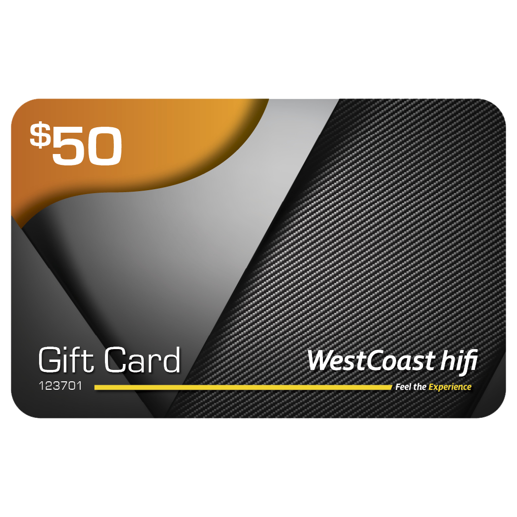 Gift Card 50 West Coast Hifi