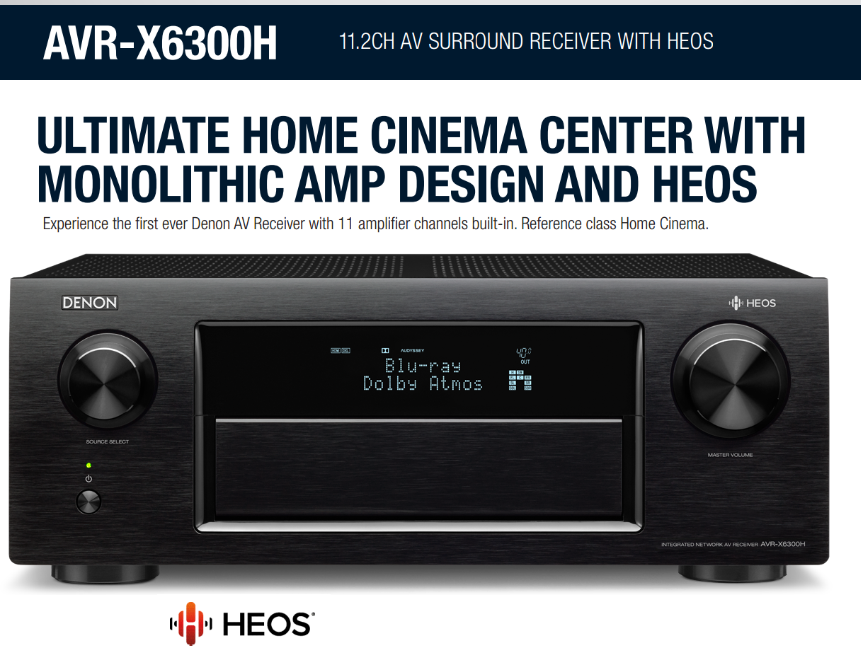 Denon Flagship Receiver now available! West Coast Hifi