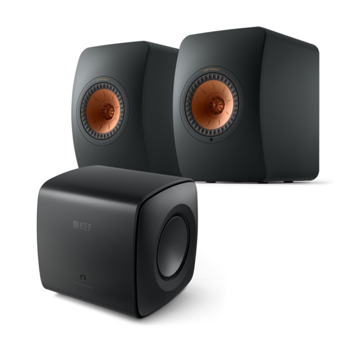 KEF LS50 Wireless Speaker & Subwoofer Bundle West Coast Hifi