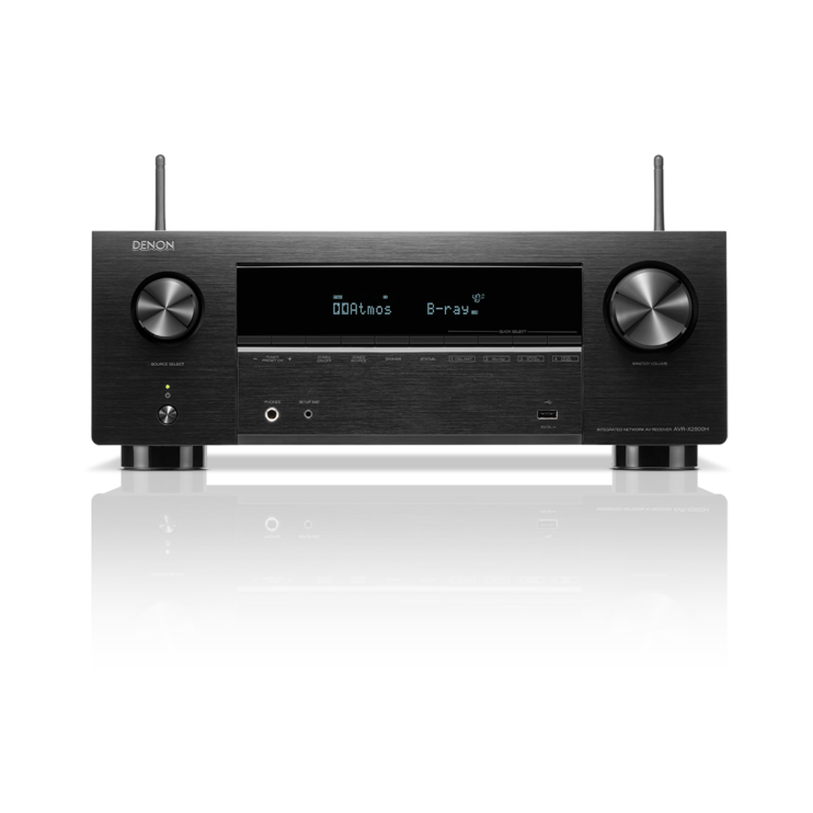 Denon AVRX2800H 7.2 Channel 8K A/V Receiver with HEOS West Coast Hifi