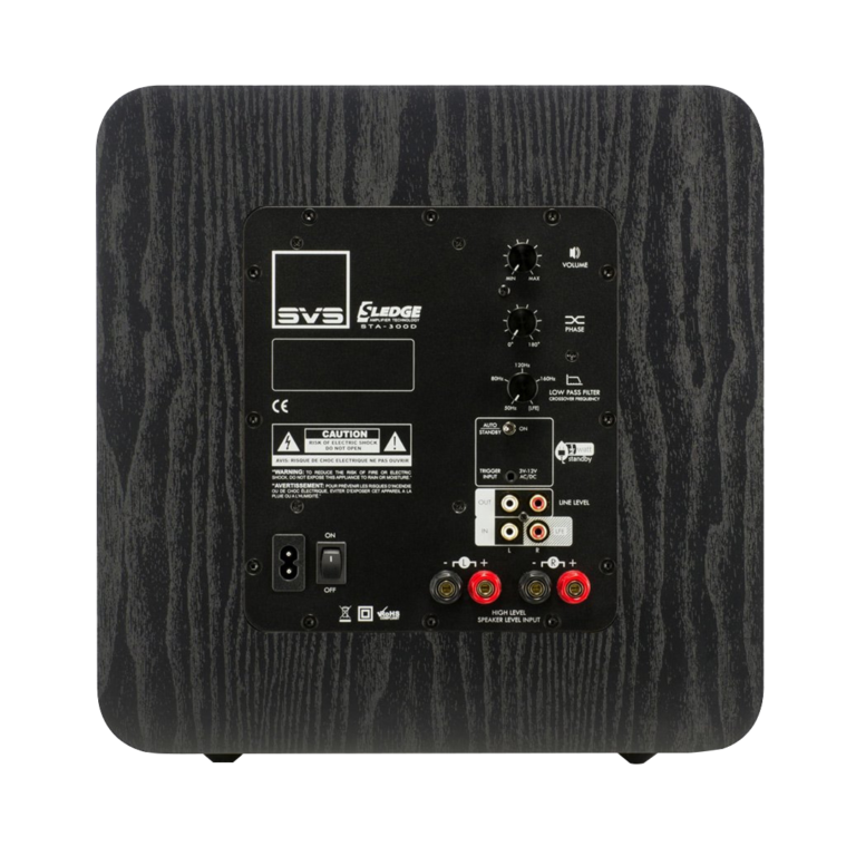 SVS SB1000 Classic Subwoofer Black Ash West Coast Hifi