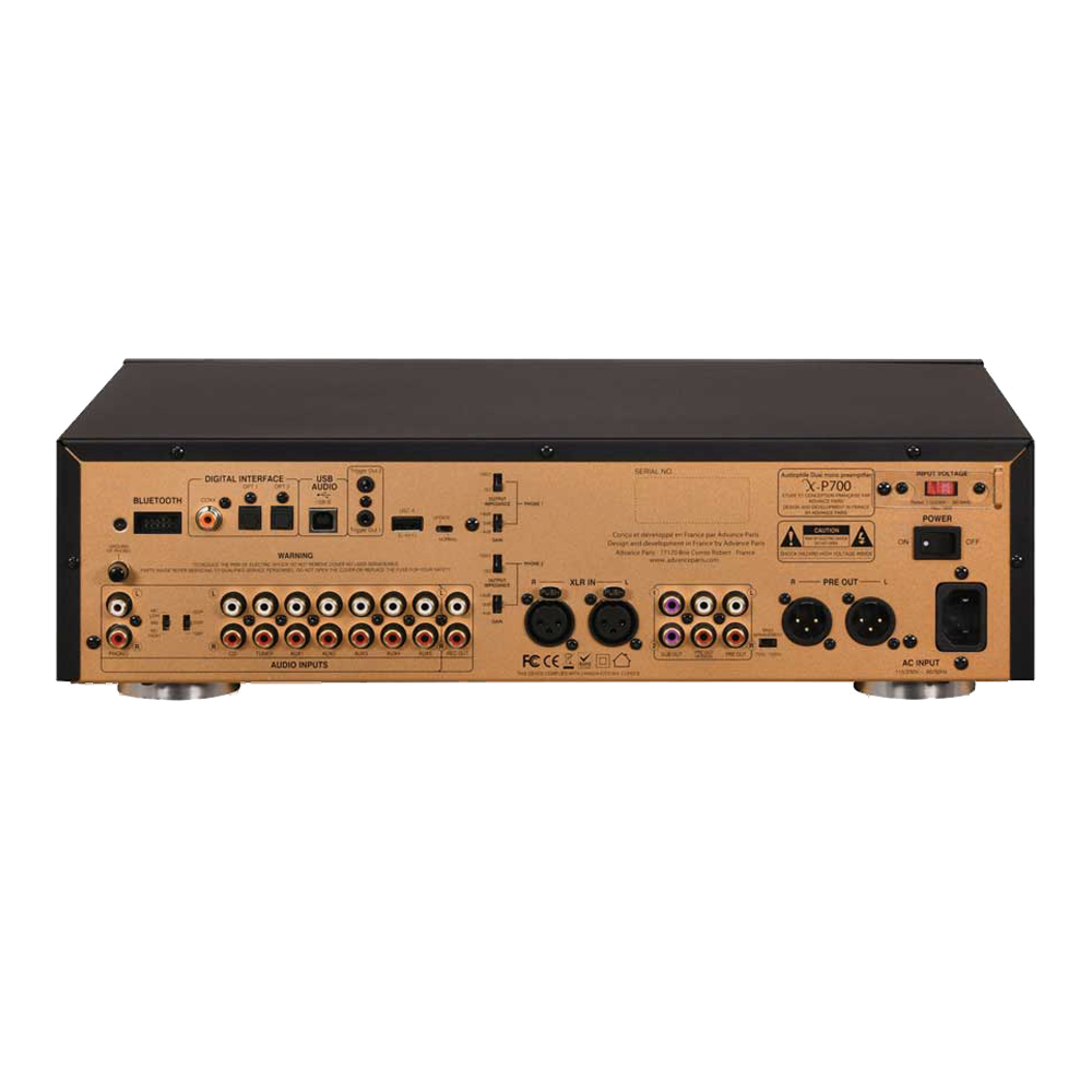 Advance Paris X-P700 Dual Mono & Dual Power Supply Preamplifier_B