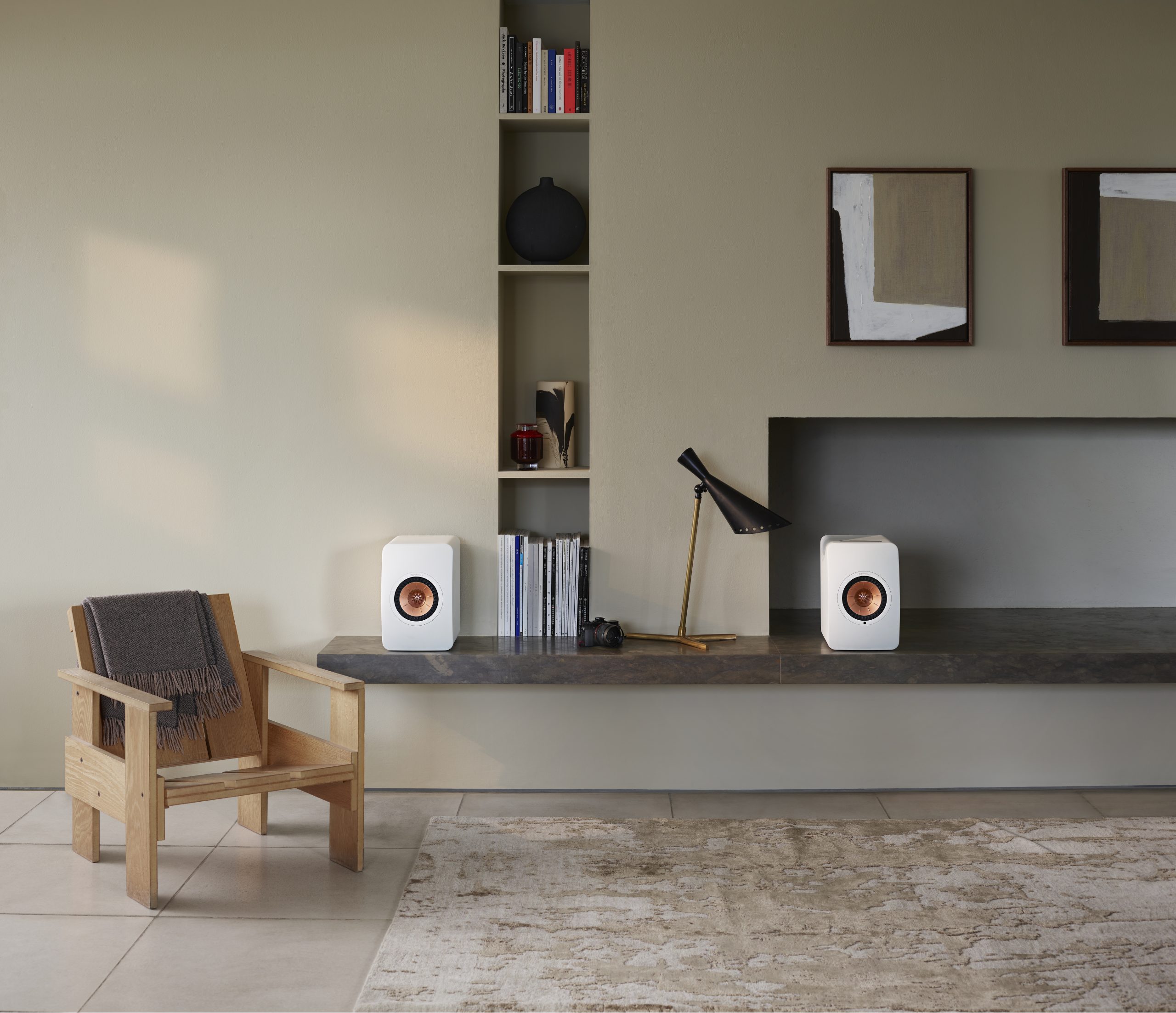 KEF LS50W Mk 2 Wireless Bookshelf Speakers - West Coast Hifi