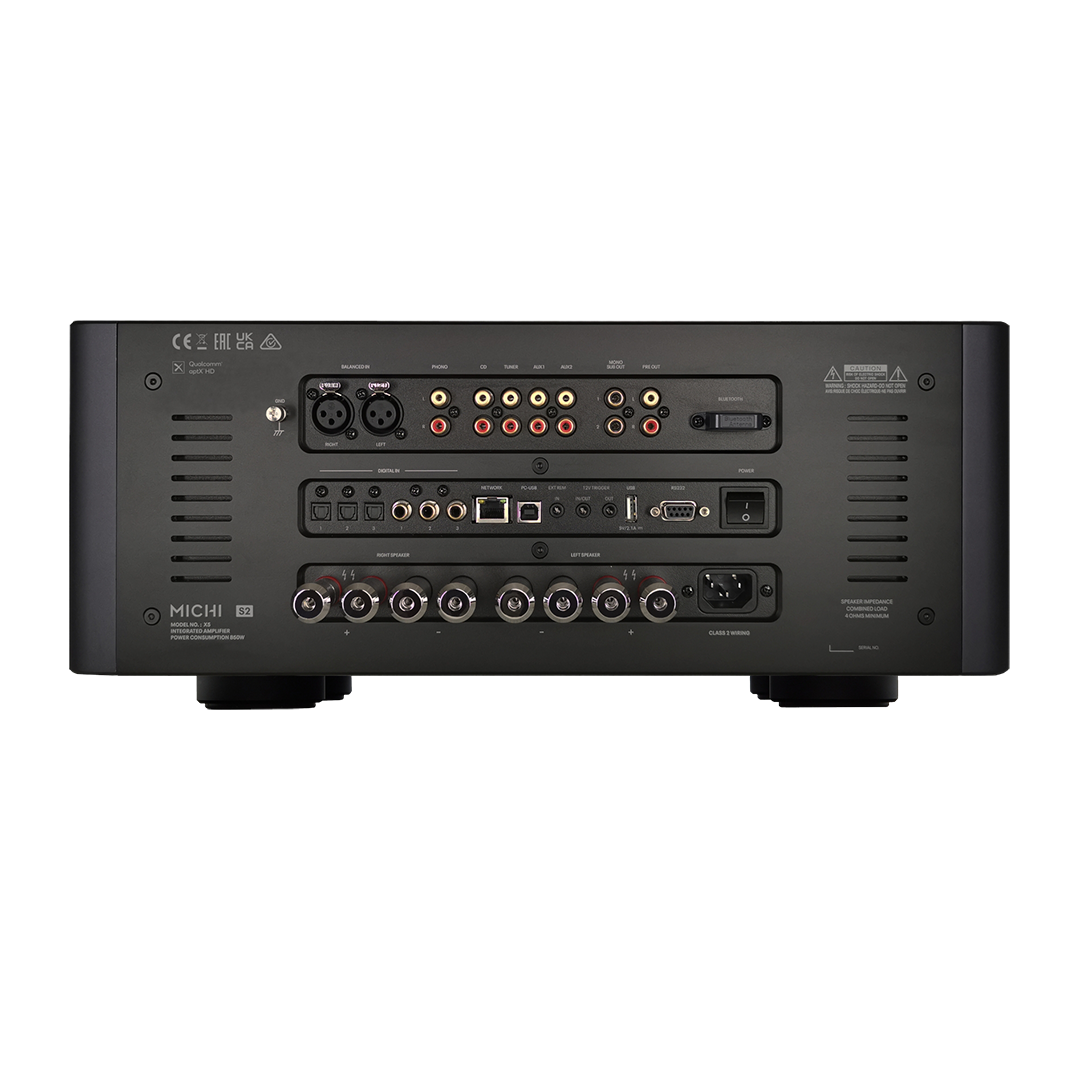 Michi x5-series2_Stereo Integrated Amplifier_Back