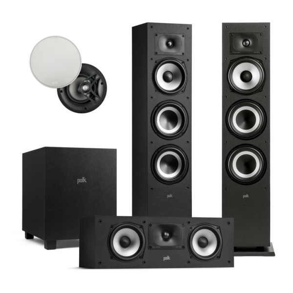 Polk Monitor XT 5.1 Speaker Pack with 10” Subwoofer