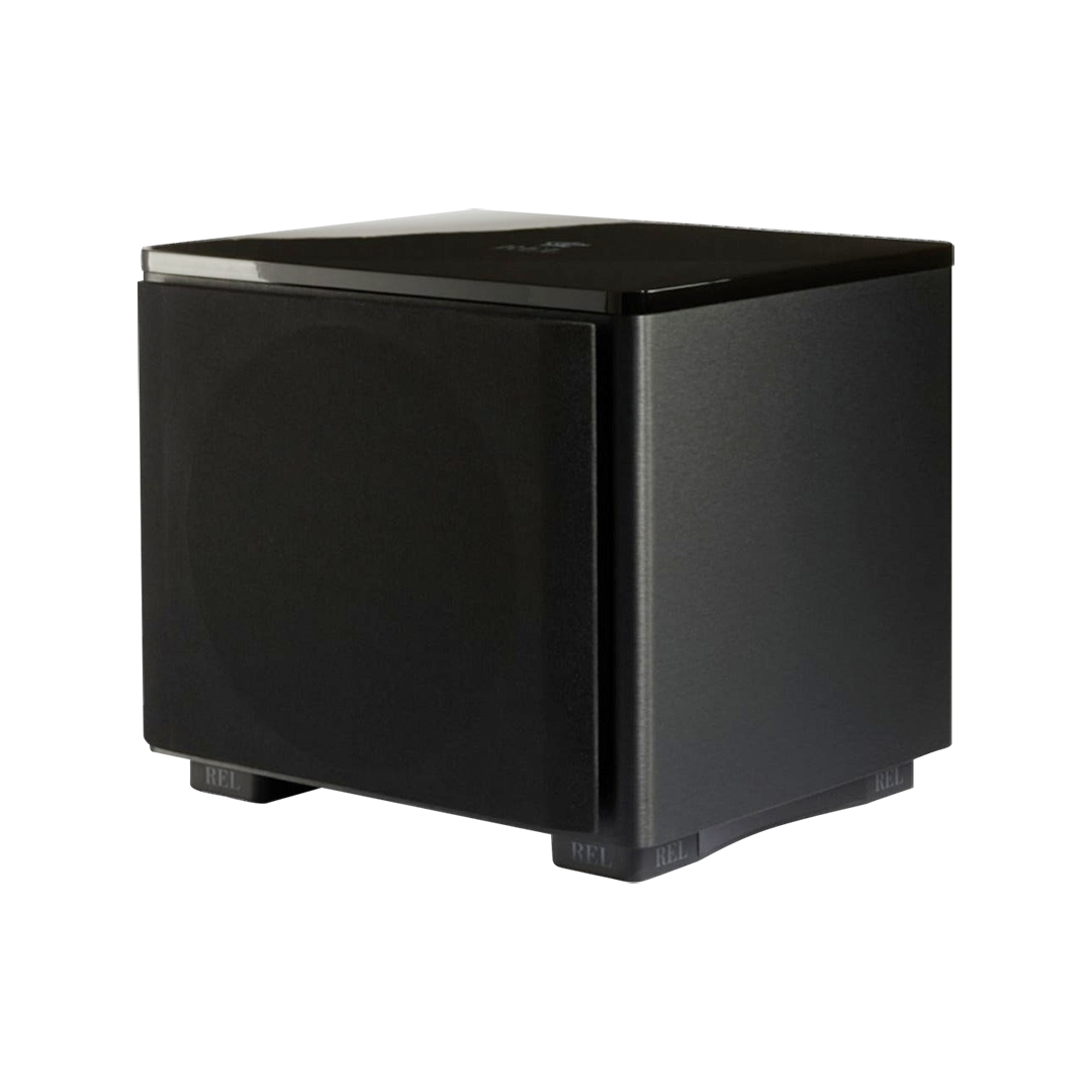 REL HT-1510 Predator II 1000W Subwoofer_Angle_wGrill