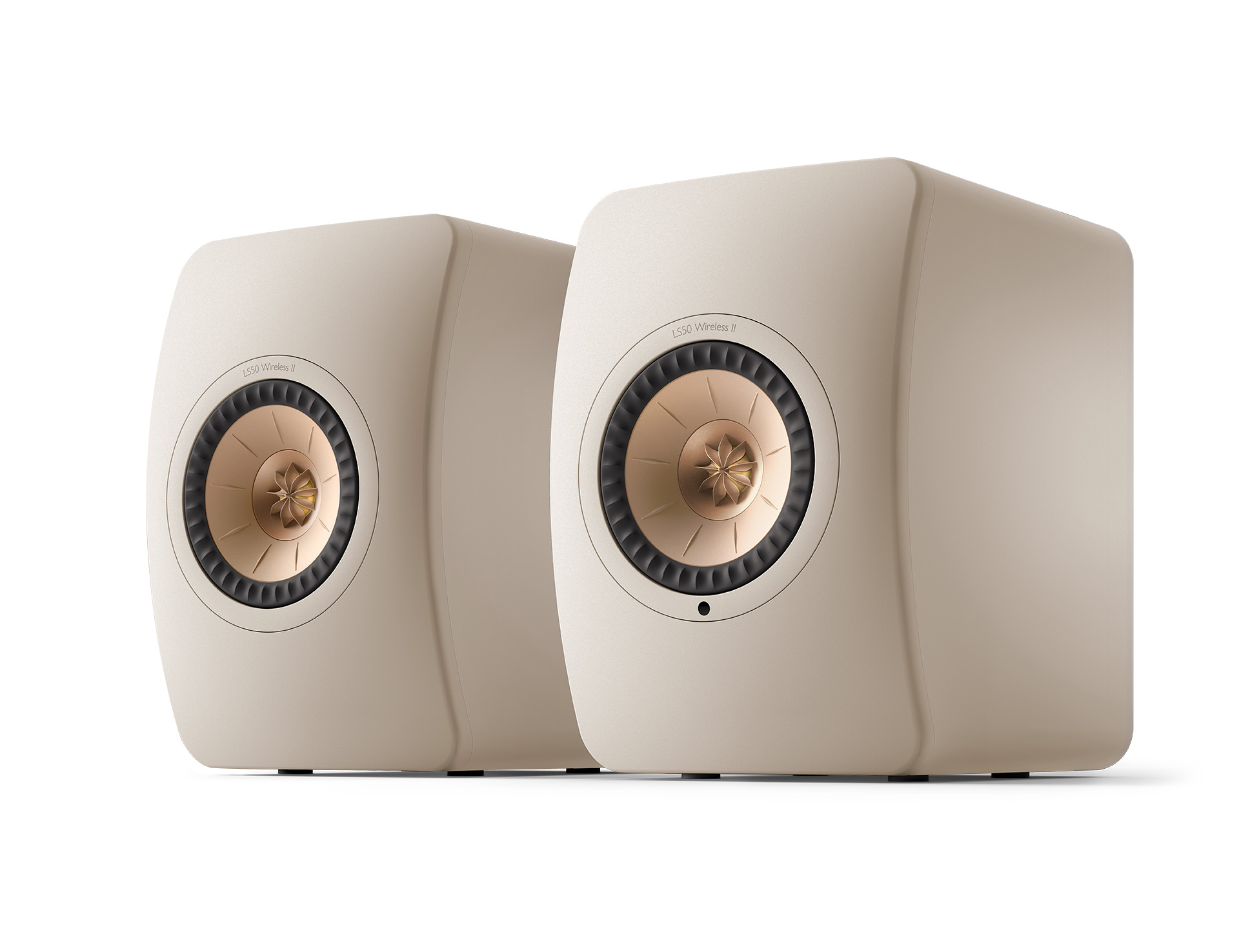 LS50 wireless ii_sand shell_Pair_Front