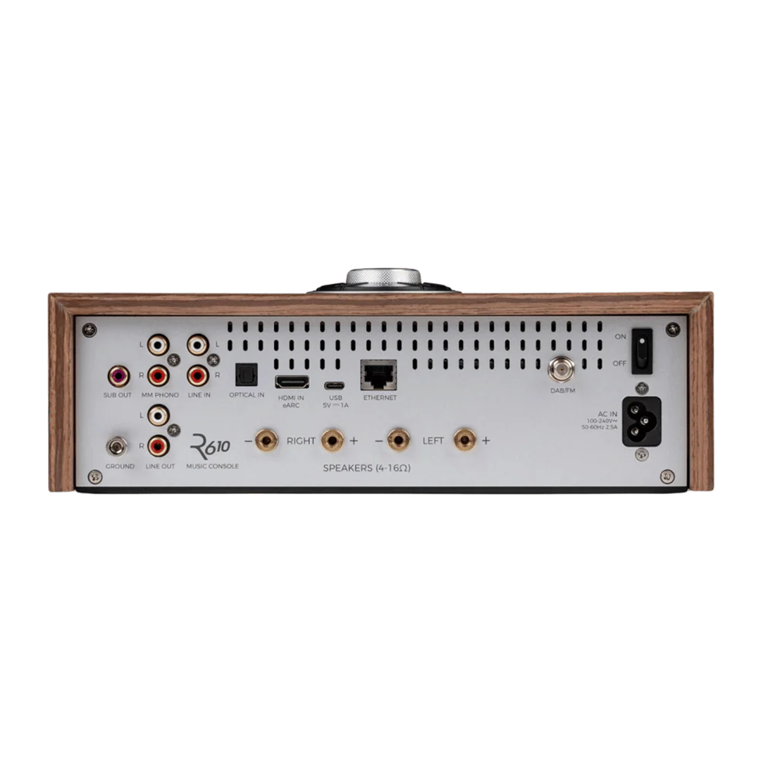 Ruark Audio R610 Integrated Music System_Back