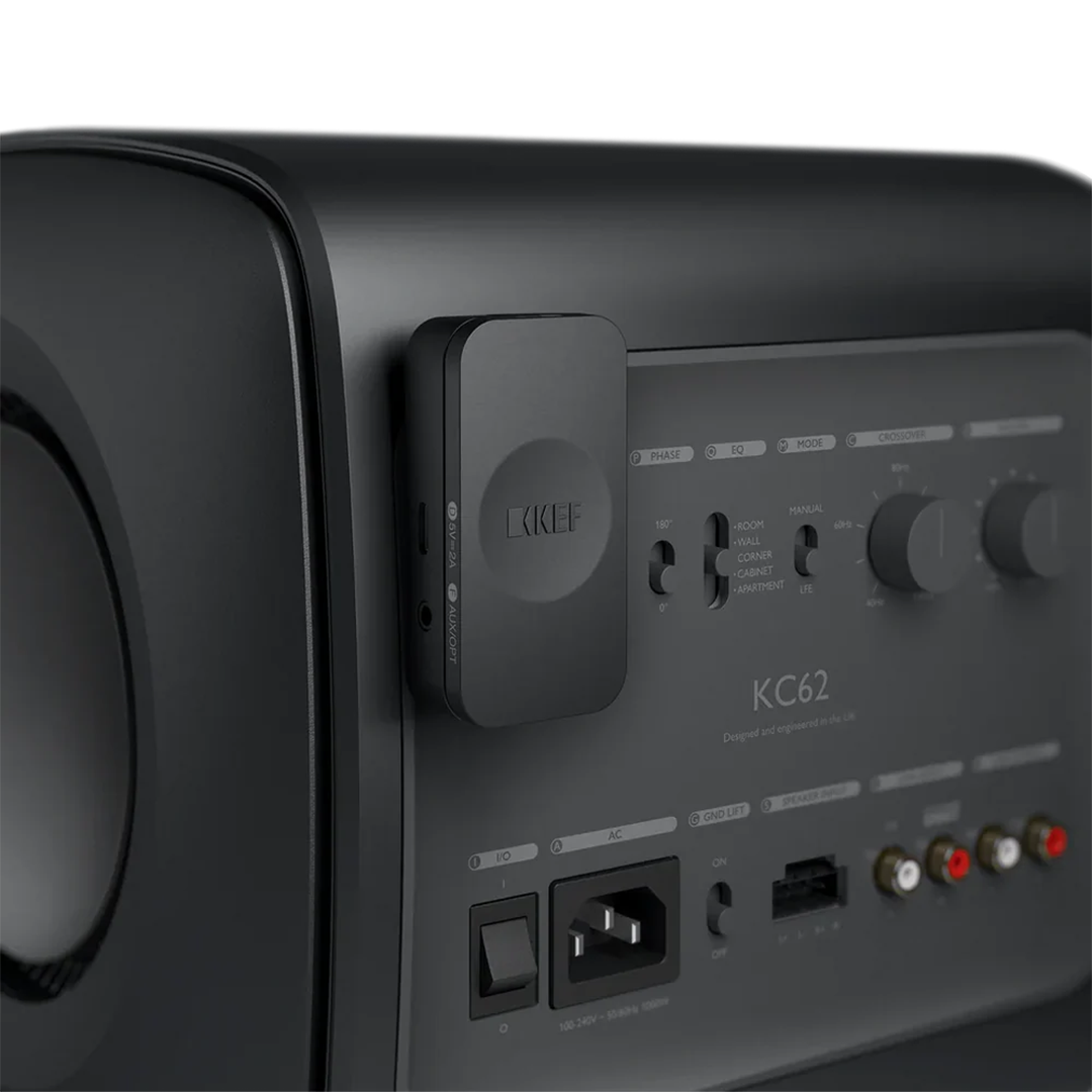 kef-kw2-rx-receiver-on-subwoofer