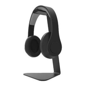 Kanto H1 Universal Desktop Headphone Stand, Black