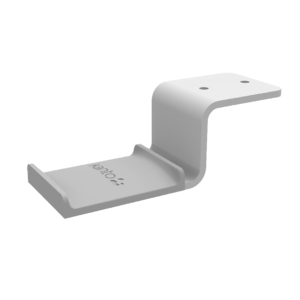 Kanto HHW Universal Under Desk Headphone Hook, White