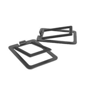 Kanto S2 Angled Desktop Speaker Stands for Small Speakers - Pair, Black