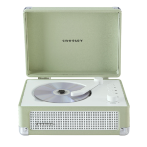 Crosley Cruiser Portable Retro CD Player with Stereo Bluetooth Speakers, FM Radio - Mint