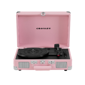 Crosley Cruiser Bluetooth Portable Turntable -  Blush Pink