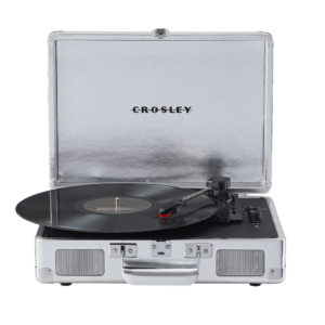 Crosley Cruiser Bluetooth Portable Turntable - Silver