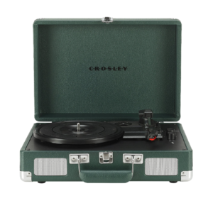 Crosley Cruiser Bluetooth Portable Turntable - Emerald Green