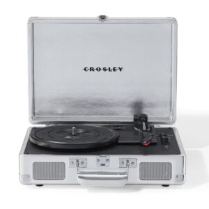Crosley Cruiser Bluetooth Portable Turntable - Silver