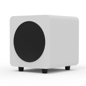 Kanto SUB6 200W 6" Sealed Powered Subwoofer, Matte White