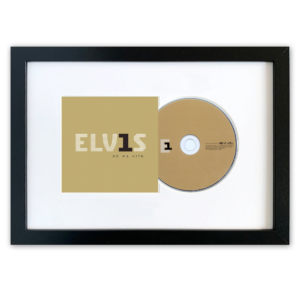 Elvis Presley-Elvis 30 #1 Hits CD Framed Album Art