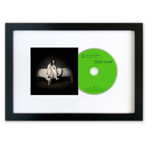 Billie Eilish - When We All Fall Asleep Where Do We Go - CD Framed Album Art