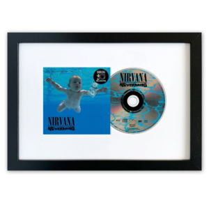 Nirvana - Nevermind 20th Anniversary - CD Framed Album Art