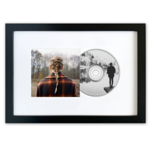 Taylor Swift - Evermore - CD Framed Album Art