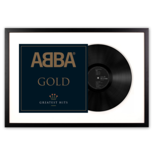 Framed ABBA GOLD - Double Vinyl Album Art