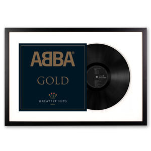 Framed ABBA GOLD - Double Vinyl Album Art