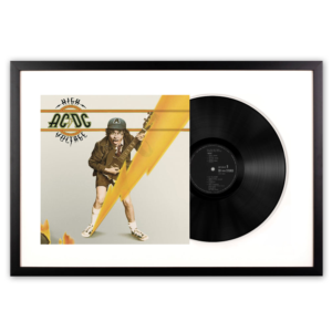 Framed AC/DC High Voltage Vinyl Album Art