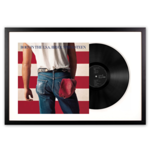 Framed Bruce Springsteen Born in the U.S.A Vinyl Album Art