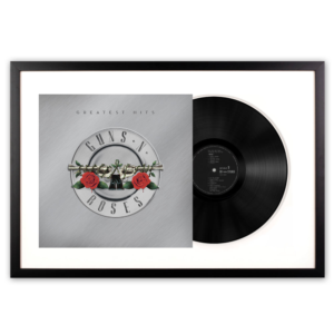Framed Guns N Roses Greatest Hits - Double Vinyl Album Art