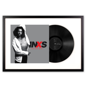 Framed INXS The Very Best - Double Vinyl Album Art