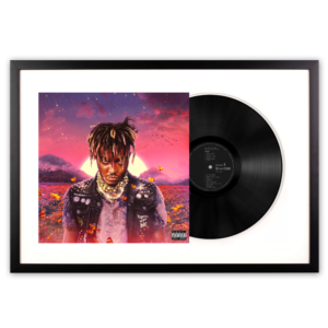Framed Juice Wrld Legends Never Die - Double Vinyl Album Art