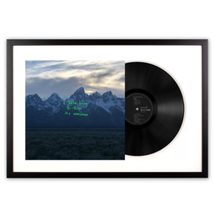 Framed Kanye West - Ye - Vinyl Album Art