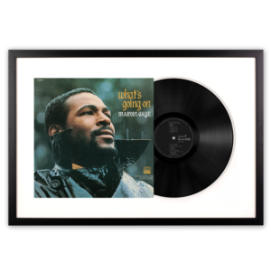 Framed Marvin Gaye What's Going On - Vinyl Album Art