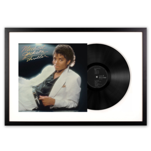 Framed Michael Jackson Thriller Vinyl Album Art