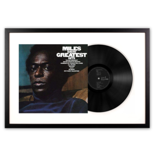Framed Miles Davis Greatest Hits Vinyl Album Art