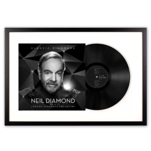 Framed Neil Diamond - Classic Diamonds with the London symphony orchestra - Double Vinyl Album Art