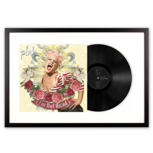 Framed P! nk I'm Not Dead Vinyl Album Art