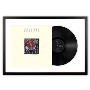 Framed Paul Simon Graceland Vinyl Album Art