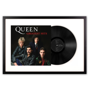 Framed Queen Greatest Hits - Double Vinyl Album Art