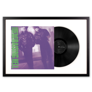 Framed Run DMC Raising Hell Vinyl Album Art