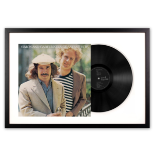 Framed Simon & Garfunkel Greatest Hits Vinyl Album Art