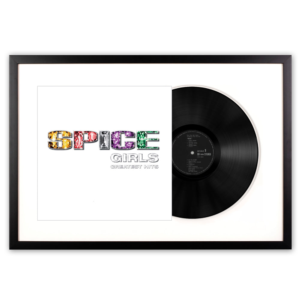 Framed Spice Girls - Greatest Hits - Vinyl Album Art