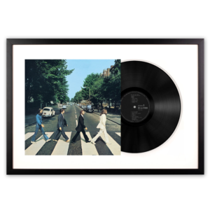 Framed The Beatles Abbey Road - Vinyl Album Art