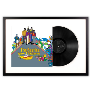 Framed The Beatles - Yellow Submarine - Vinyl Album Art