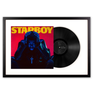 Framed The Weeknd Starboy - Double Vinyl Album Art