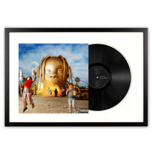Framed Travis Scott Astroworld Vinyl Album Art