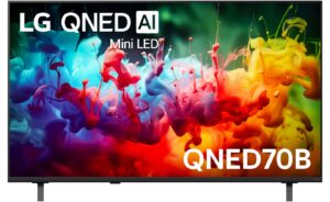 LG 50" QNED70B AI Mini-LED 4K Smart TV