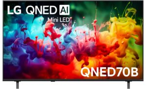 LG 55" QNED70B AI Mini-LED 4K Smart TV